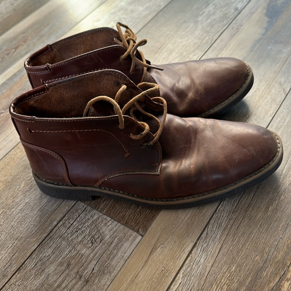 Deer Stags Men's Bangor Memory Foam Dress Casual Comfort Chukka Boot